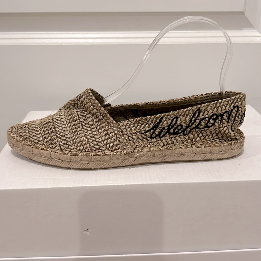 Zara Raffia Espadrille Flats - Picture 3 of 11